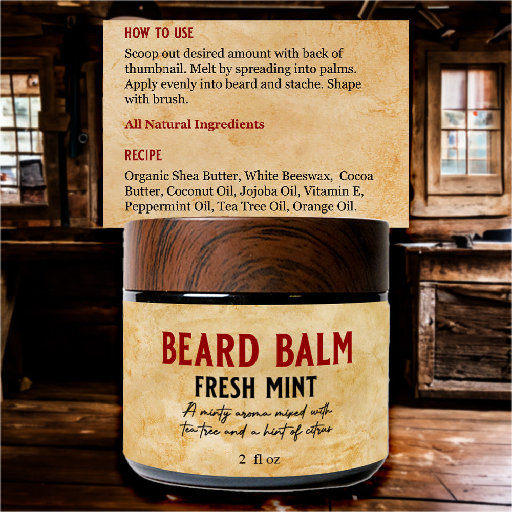 Fresh Mint Beard Balm