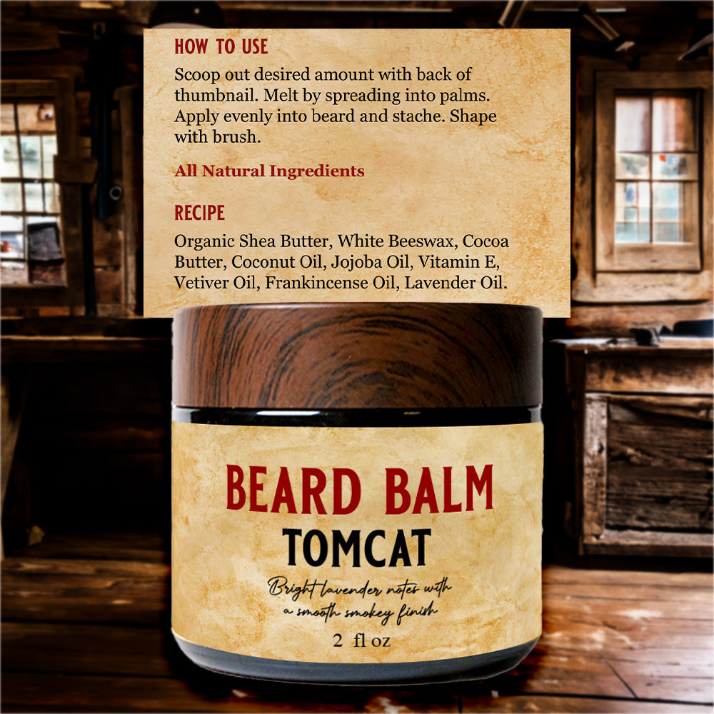Tomcat Beard Balm and Oil Kit